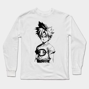 Fan Art Of Goku 05 Long Sleeve T-Shirt